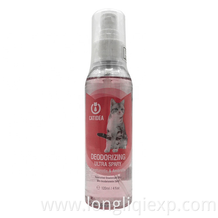 120ml High Quality Cat Deodorant Spray Pet Deodorizer